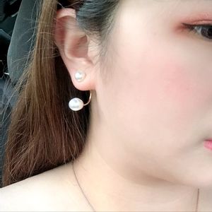 Faux Pearl Earrings